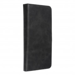 Samsung Galaxy A34 Univerzálne puzdro, Wallet Cases COMMON book Elegant, Soft lining inside  Black 