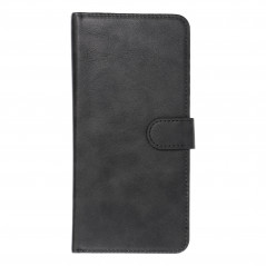 Samsung Galaxy A34 Univerzálne puzdro, Wallet Cases COMMON book Elegant, Soft lining inside  Black 