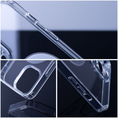 Apple iPhone 15 Case Clear Mag Cover MagSAFE  Transparent 