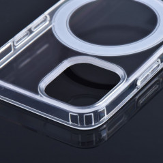 Apple iPhone 15 Case Clear Mag Cover MagSAFE  Transparent 