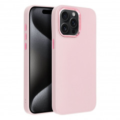 Apple iPhone 15 Pro Max Case FRAME Elegant  Powder pink