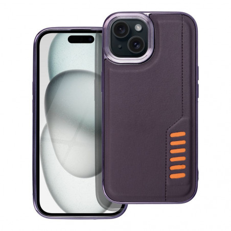 Apple iPhone 15 Case MILANO Dark purple