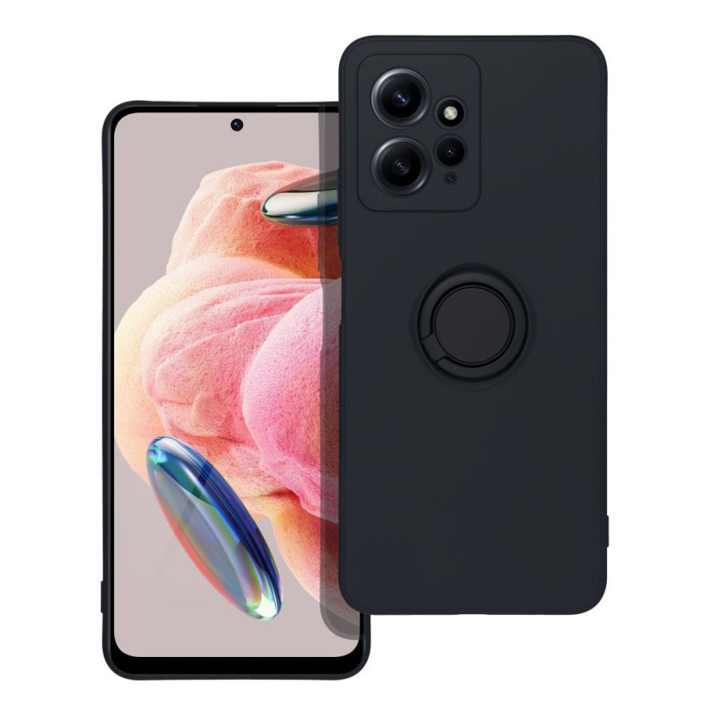 XIAOMI Redmi Note 12 4G Case Silicone ring Black 