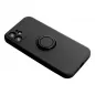 XIAOMI Redmi Note 12 4G Case Silicone ring Black 