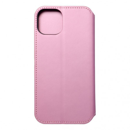 Apple iPhone 15 Plus Wallet Cases Dual Pocket book Light pink