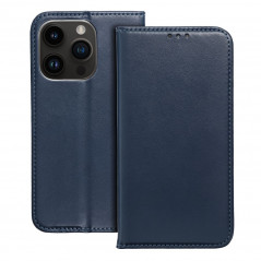 Apple iPhone 15 Pro Max Wallet Cases Smart Magneto book Navy 