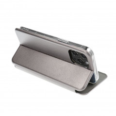 Samsung Galaxy S23 FE Wallet Cases Book Elegance Elegant  Grey 