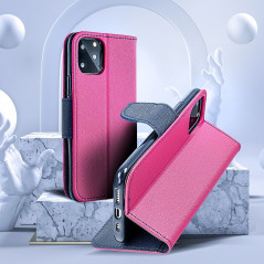 XIAOMI Redmi 10C Wallet Cases Fancy Book Pink / Navy 