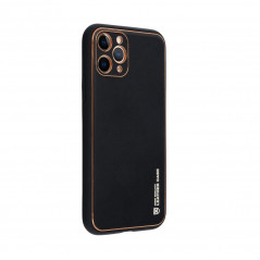 Apple iPhone 15 Pro Max Case Leather Black 