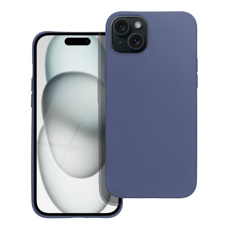 Apple iPhone 15 Case MATT Blue 