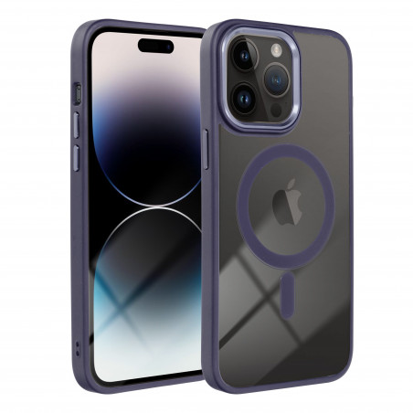 Apple iPhone XS Max Case Color Edge Mag MagSAFE  Deep purple