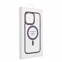 Apple iPhone 12 Pro Case Color Edge Mag MagSAFE  Deep purple 