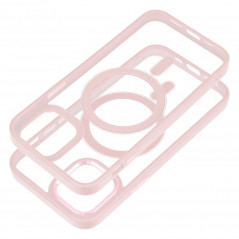 Apple iPhone 12 Pro Case Color Edge Mag MagSAFE  Pink 