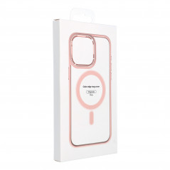 Apple iPhone 14 Pro Max Case Color Edge Mag MagSAFE  Pink 