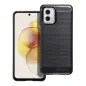 Motorola Moto G73 Case Carbon Elegant  Black 