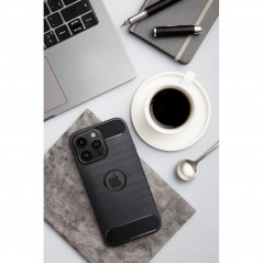 Motorola Moto G73 Case Carbon Elegant  Black 