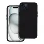 Apple iPhone 15 Case Silicone Elegant  Black 