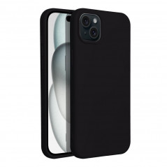 Apple iPhone 15 Case Silicone Elegant  Black 