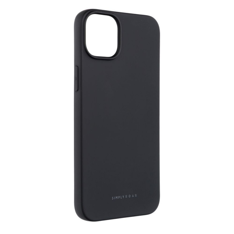 Apple iPhone 15 Plus Case Roar Space Monochrome, Elegant  Black 