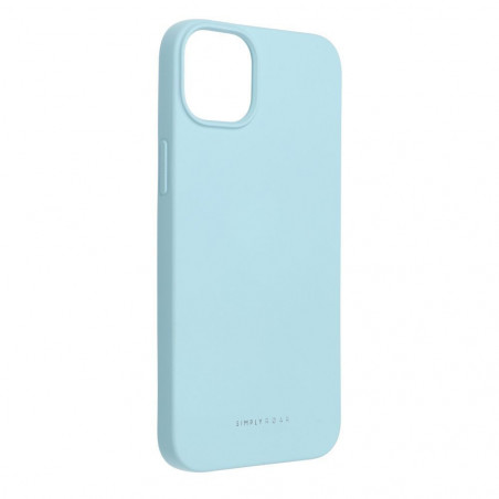 Apple iPhone 15 Plus Case Roar Space Monochrome, Elegant  Sky Blue