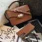 Apple iPhone 15 Plus Wallet Cases Leather case SMART PRO Elegant  Brown 