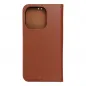 Apple iPhone 15 Pro Wallet Cases Leather case SMART PRO Elegant  Brown 