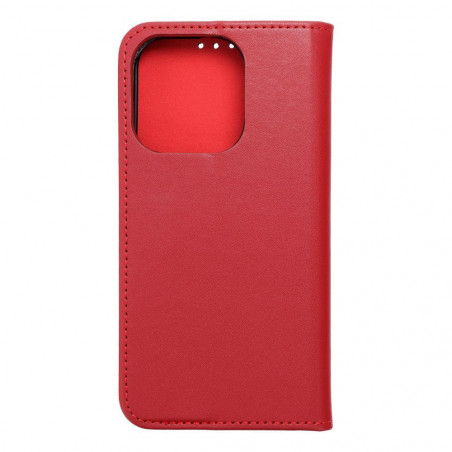 Apple iPhone 15 Pro Wallet Cases Leather case SMART PRO Elegant  Claret