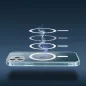 Apple iPhone 15 Plus Case Clear Mag Cover MagSAFE  Transparent 