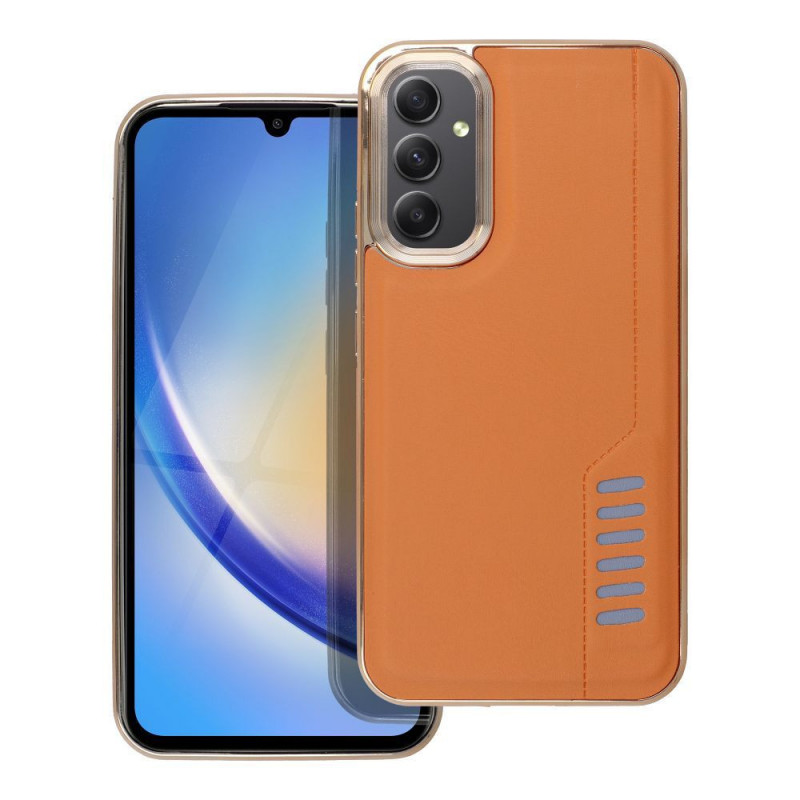 Samsung Galaxy A34 Case MILANO Brown 