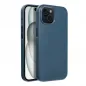 Apple iPhone 15 Case Leather Mag Cover Elegant  MagSAFE  Indigo blue 