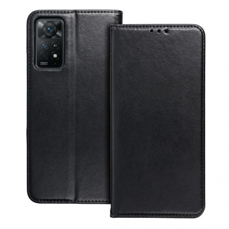 Motorola Moto G14 Wallet Cases Smart Magneto book Black 