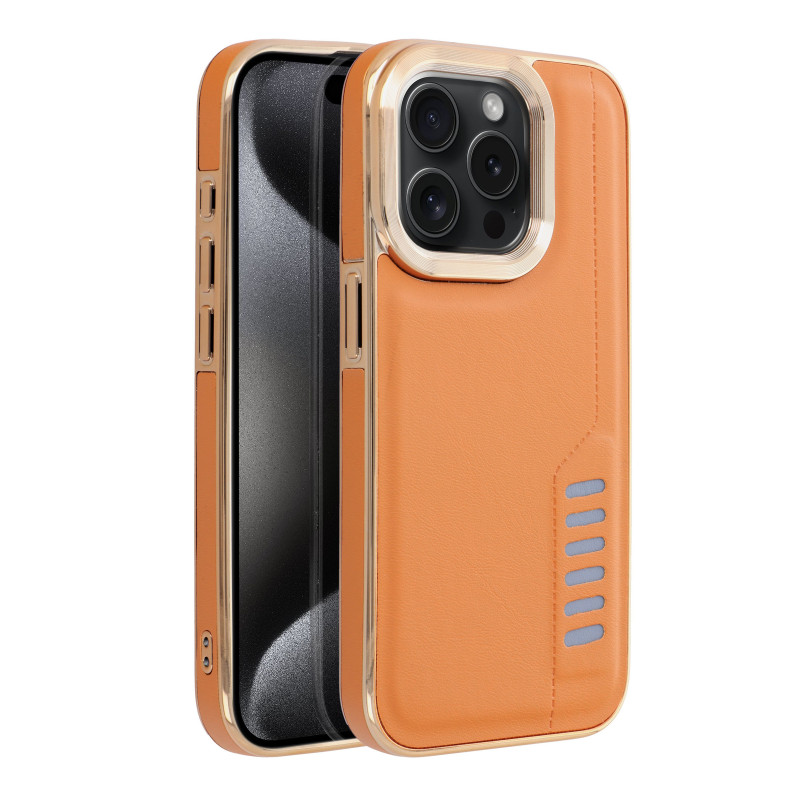 Apple iPhone 15 Pro Case MILANO Brown 