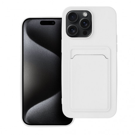 Apple iPhone 15 Pro Max Case Card White