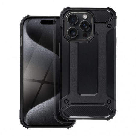 Apple iPhone 15 Pro Hardened cover Armor Black