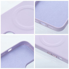 Apple iPhone 12 Pro Case Roar Leather Mag Elegant  MagSAFE  Purple 