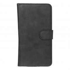 Samsung Galaxy S21 5G Univerzálne puzdro, Wallet Cases COMMON book Elegant, Soft lining inside  Black 