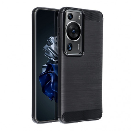 Huawei P60 Pro Case Carbon Elegant  Black 