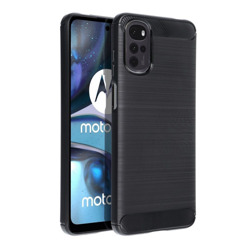 Motorola Moto G22 Case Carbon Elegant  Black 