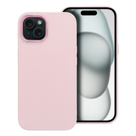 Apple iPhone 15 Case FRAME Elegant  Powder pink