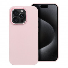 Apple iPhone 15 Pro Case FRAME Elegant  Powder pink