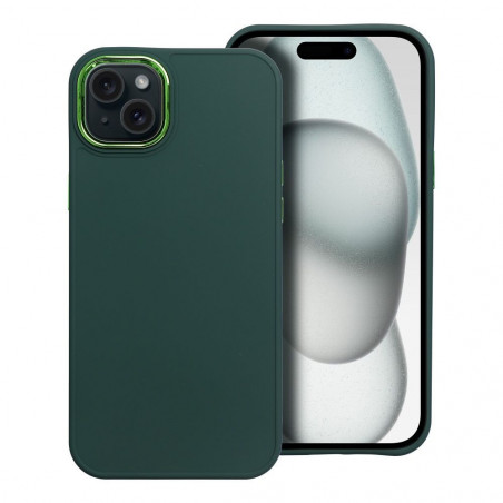 Apple iPhone 15 Plus Case FRAME Elegant  Green 