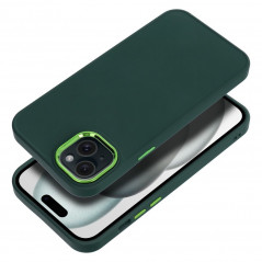 Apple iPhone 15 Plus Case FRAME Elegant  Green 