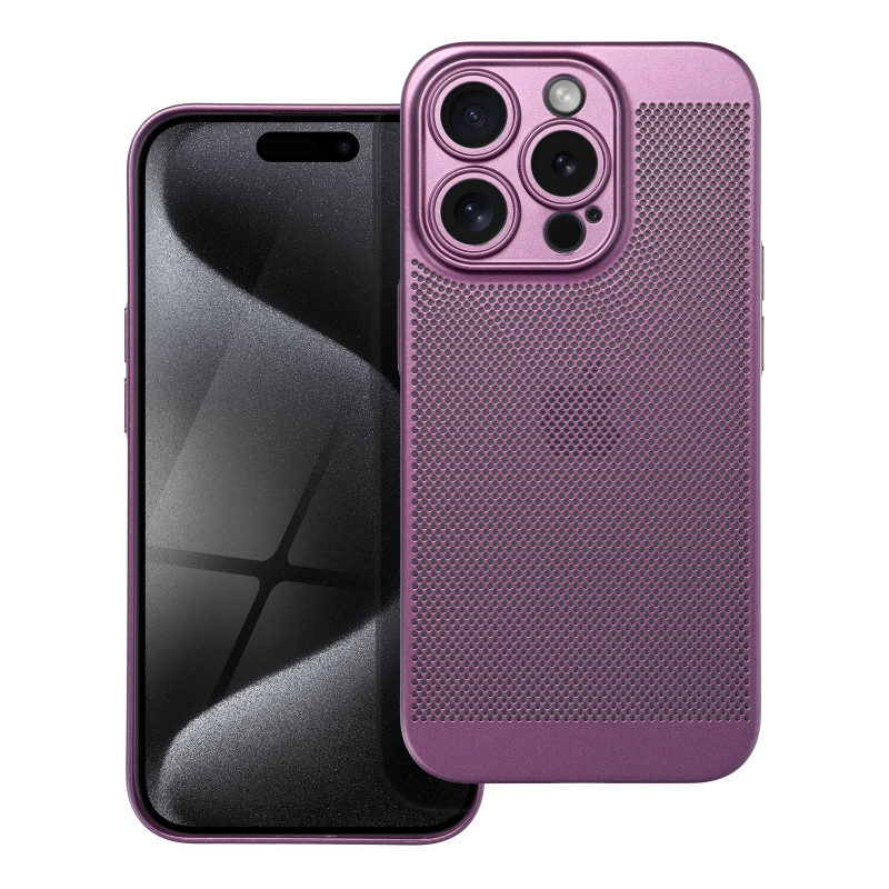 Apple iPhone 15 Pro Case Breezy Purple 