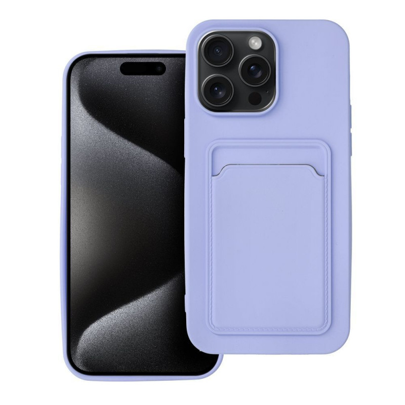 Apple iPhone 15 Pro Max Case Card Violet 