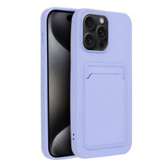 Apple iPhone 15 Pro Max Case Card Violet