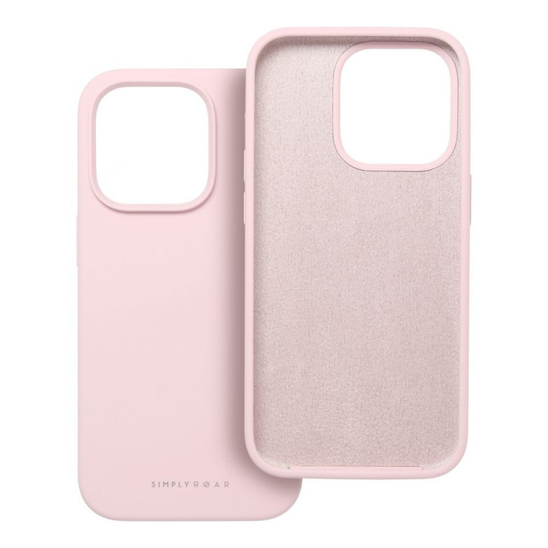 Apple iPhone 15 Plus Case Roar Cloud-Skin Light pink 