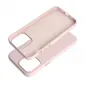 Apple iPhone 15 Pro Max Case Leather Mag Cover Elegant  MagSAFE  Sand pink 