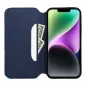 Apple iPhone 15 Pro Wallet Cases Dual Pocket book Navy 