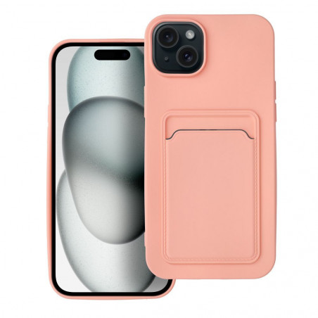 Apple iPhone 15 Plus Case Card Pink