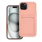 Apple iPhone 15 Plus Case Card Pink 